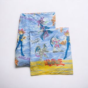 2 Piece 1996 Yu-Gi-Oh Twin Size Bed Sheet Set Flat & Fitted Anime Kids Teens